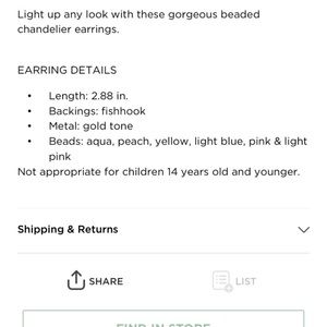 Color Jewelry - 🚨BOGO🚨NWT. Seed Bead Earrings Color Jewelry - 🚨BOGO🚨NWT. Seed Bead Earrings